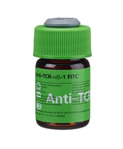 TCR ab Mouse anti-Human, FITC, Clone: WT31, BD 100 Tests; FITC:Antibodies,