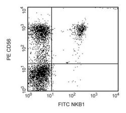 NKB1 Mouse anti-Human, FITC, Clone: DX9, BD 100 Tests; FITC:Antibodies,