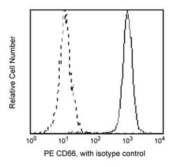 CD66 Mouse anti-Human, PE, Clone: B1.1/CD66, BD 100 Tests; PE:Antibodies,