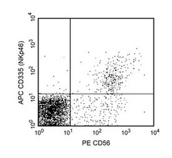 NKp46 Mouse anti-Human, APC, Clone: 9E2/NKP46, BD 100 Tests; APC:Antibodies,