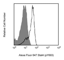 Stat4 (pY693) Mouse anti-Human, Alexa Fluor 647, Clone: 38/p-Stat4, BD
