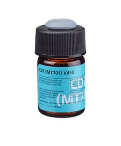 CD7 Mouse anti-Human, V450, Clone: M-T701, BD 100 Tests; V450:Antibodies,