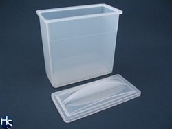 Andwin Scientific Tissue-Tek Slide Staining Dish, White, Quantity: Each