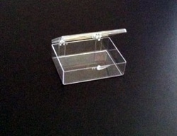 Stellar Scientific Western blot boxes, 3 1/2 x 2 9/16 x 1in. 8.9 x 6.5