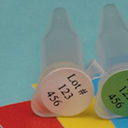 USA Scientific Inc Tough-Spots, 1/2 inch diameter, white, on sheets, Quantity: