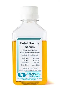 R Fetal Bovine Serum - Premium Select, Heat Inactivated, Quantity: Each