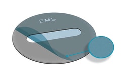 Electron Microscopy Sciences Formvar Support Film 5-6 nm thick on 2X0.5 mm Slot Grid Nickel Grid
