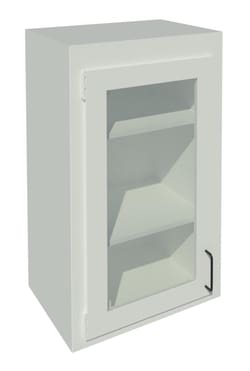 Fisherbrand™ Framed Door Polypropylene Wall Cabinet with Polycarbonate Glazing