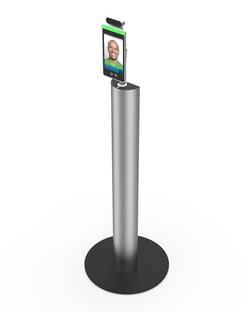 Meridian Personnel Management Kiosk with Temperature Verification