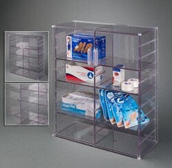 Poltex First Aid Cabinet with Wall Mount Wall Mount:Emergency Response