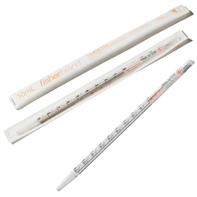 Fisherbrand Sterile Polystyrene Disposable Serological Pipets with