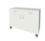 Fisherbrand™ Painted Steel Mobile Cabinet