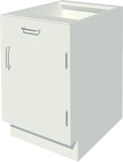 Fisherbrand™ Sitting Height Steel Cabinet with Doors