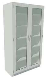 Fisherbrand™ Painted Steel Tall Cabinet with Three Point Lock