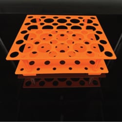 Mascon Medical Mascon Medical Centrifuge Tube Rack, 15ml-50ml, Orange,