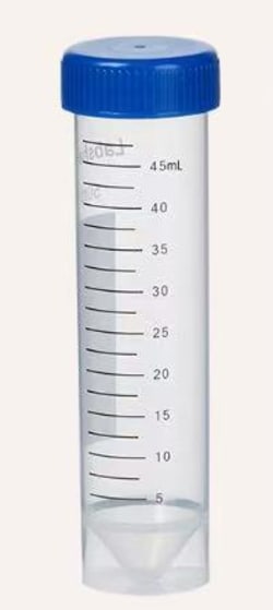 Mascon Medical&nbsp;Straight Centrifuge Tube, Polypropylene, 50ml, 25EA/Bag, 20Bags/Case