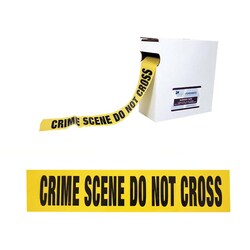 Mopec Barrier Tape Dispenser Box Crime Scene Do Not Cross | Buy Online | Mopec | Fisher Scientific