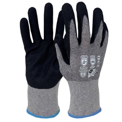 Transforming Technologies GL6500N - ESD Level 6 Cut Resistant Gloves - Nitrile Palm Coated