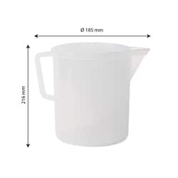 Gilac Graduated Transparent Pitcher 5 L | Buy Online | Gilac&trade; | Fisher Scientific