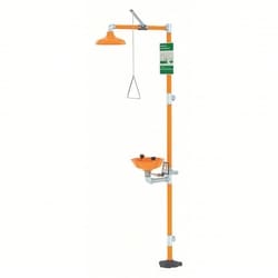 GUARDIAN EQUIPMENT Safety Station with Eyewash, Plastic Bowl, Quantity: