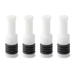 Glass Expansion GazFit Connectors for 5mm OD torch side arm (PKT 4)