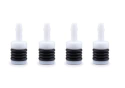 Glass Expansion GazFit Connectors for 6mm OD side arm with connection for 1/8inch ID tubing (PKT.4)