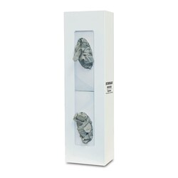 Marketlab&nbsp;White Steel Vertical Glove Box Dispenser