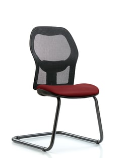 Fisherbrand Executive Windrowe Mesh Back Guest Chair with Grade A Seat Borscht | Buy Online | Fisher Scientific