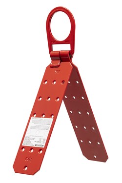 Werner Co. Plated Steel Roof Anchor with D-Ring Werner Co. Roof Anchor
