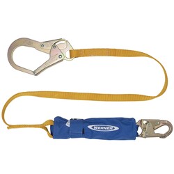 Werner Co. DeCoil Single Leg Lanyard Werner Co. Single Leg Lanyard:Personal