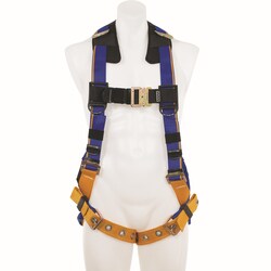Werner Co. Blue Armor Retrieval Harness with Back and Shoulder D-Rings