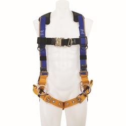 Werner Co. Blue Armor Climbing/Positioning Harness with Back, Hip and Front D-Rings Harness
