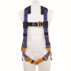Werner Co. Blue Armor Positioning Safety Harness with Back D-Ring