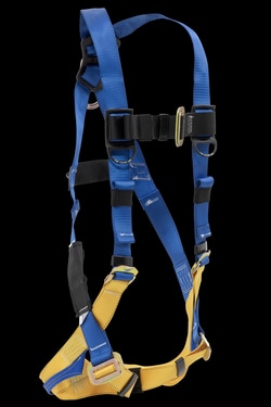 Werner Co. LITEFIT™ Standard Harness with Back D-Ring and Slotted Pass-thru Leg