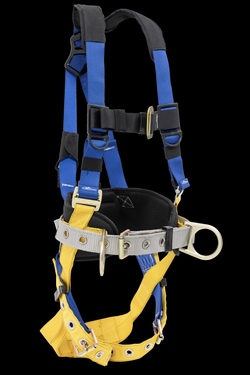 Werner Co. LITEFIT™ Construction Harness with Back and Hip D-Rings and Tongue Buckle Legs