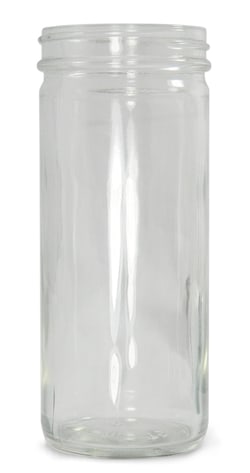 Qorpak™ Clear Tall Straight Sided Round Bottles — Without Caps