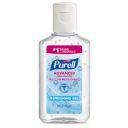GOJO&nbsp;PURELL&trade; Advanced Hand Sanitizer Refreshing Gel, Clean Scent, 1 fl. oz. Flip-Cap Bottle