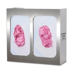 Marketlab&nbsp;Stainless Steel Glove Box Dispenser with Dividers