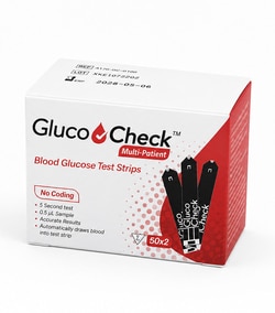 Innovatek Medical Inc.&nbsp;GlucoCheck Multi-Patient Blood Glucose Test Strips
