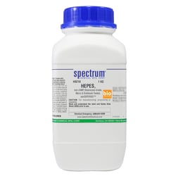 HEPES, non cGMP, Bioprocess Grade, Micro and Endotoxin Tested, bioCERTIFIED™, 1 kg, Spectrum Chemical