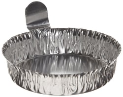 Fisherbrand&trade;&nbsp;Oil Free Aluminum Weighing Boats with Tabs