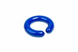 Heathrow Scientific Vinyl-Coated Lead Rings ('C' shape), Blue Flasks (1 to 4 L) | Buy Online | Heathrow Scientific | Fisher Scientific