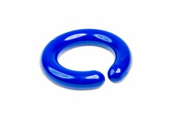 Heathrow Scientific Vinyl-Coated Lead Rings ('C' shape), Blue Flasks (1 to 4 L) | Buy Online | Heathrow Scientific | Fisher Scientific