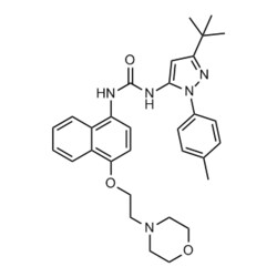 Medchemexpress LLC HY-10320 200mg , Doramapimod CAS:285983-48-4 Purity:>98%,