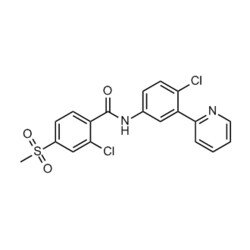 Medchemexpress LLC HY-10440 50mg , Vismodegib CAS:879085-55-9 Purity:>98%,
