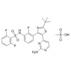 Medchemexpress LLC HY-14660A 500mg , Dabrafenib (Mesylate) CAS:1195768-06-9