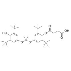 Medchemexpress LLC HY-14937 5mg Medchemexpress, Succinobucol CAS:216167-82-7
