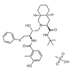 Medchemexpress LLC HY-15287A 10mg , Nelfinavir (Mesylate) CAS:159989-65-8