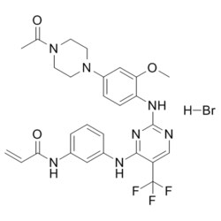 Medchemexpress LLC&nbsp;HY-15729A 5mg Medchemexpress, Rociletinib hydrobromide CAS:1446700-26-0 Purity:>98%