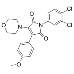Medchemexpress LLC 1H-Pyrrole-2,5-dione, 1-(3,4-dichlorophenyl)-3-(4-methoxyphenyl)-4-(4-morpholinyl)-